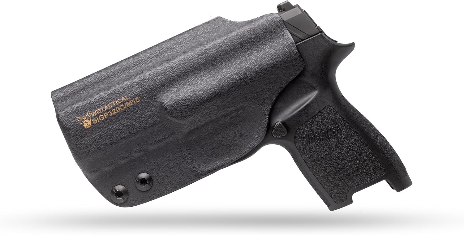 IWB Kydex Holster for Inside Waistband Carry – Adjustable Cant & Retention – Over 200+ Models Available, Glock, Sig Sauer, CZ, FN, Smith & Wesson, Springfield, TTI & More