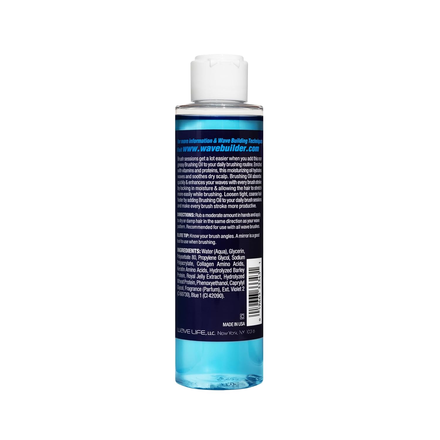 WAVEBUILDER Brushing Oil Moisturizing Revitalizer 4.7 FL OZ