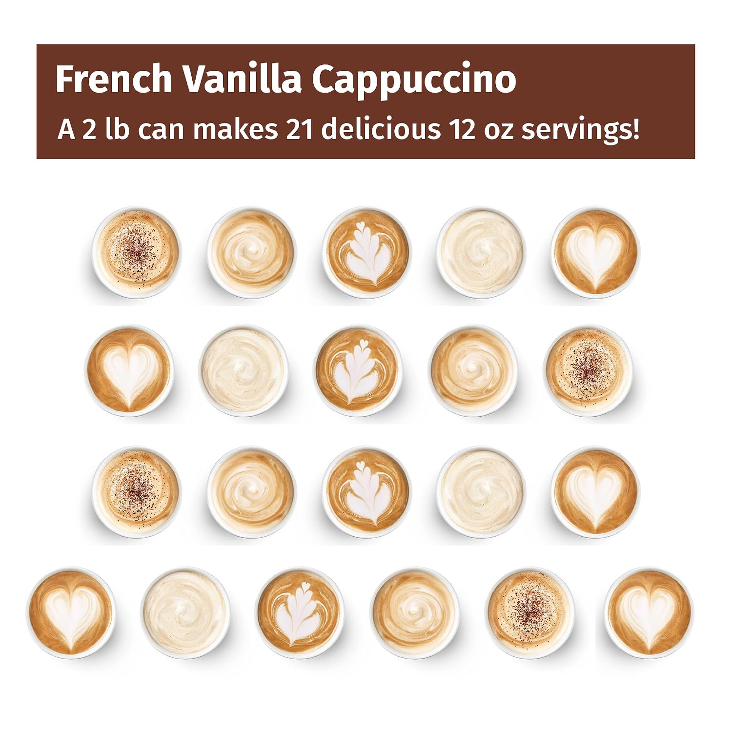 Victorian Inn French Vanilla Cappuccino, 3 Pound (Pack of 1)