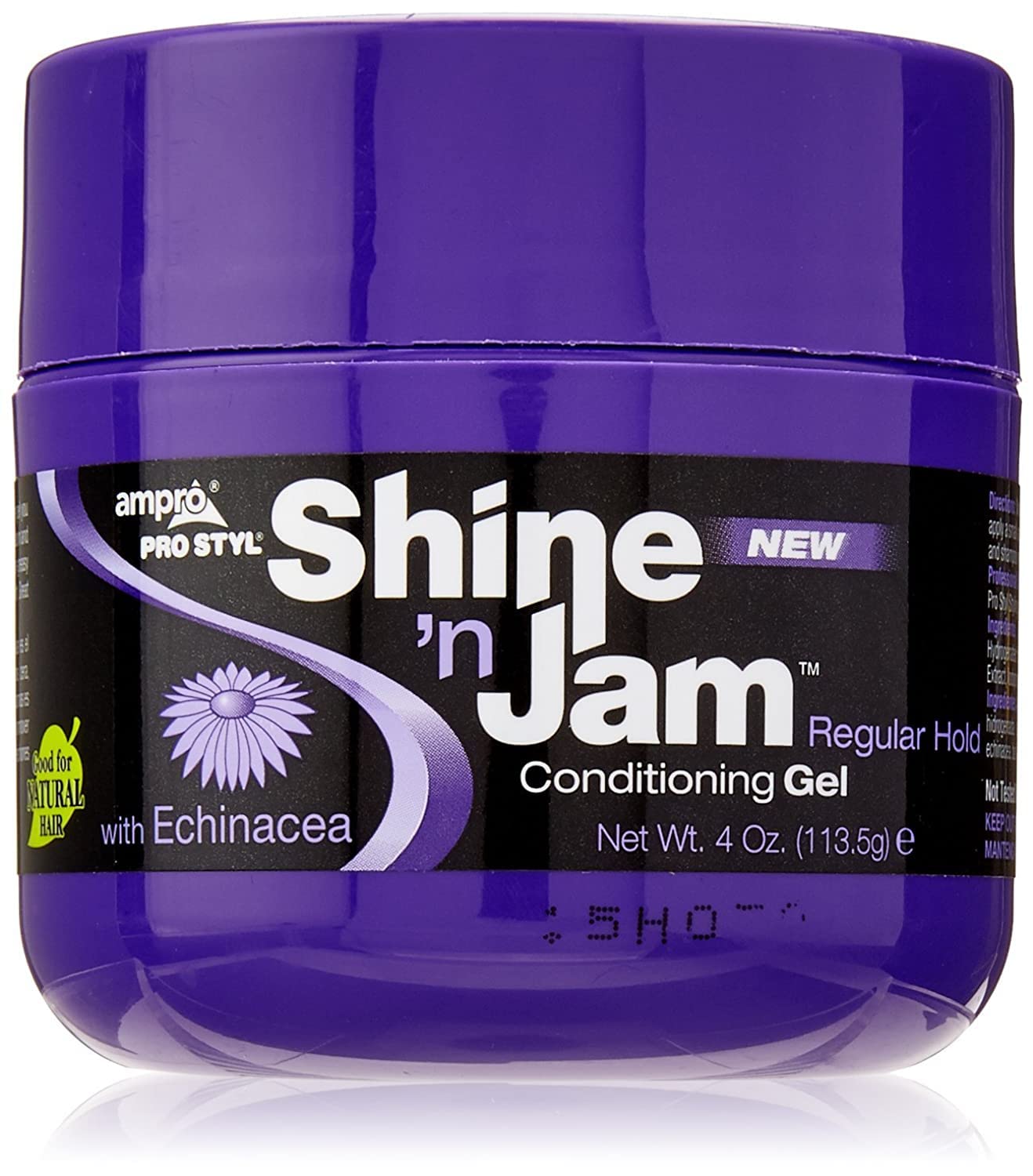 AmPro Shine 'n Jam Gel Regular Hold, 4 Ounce