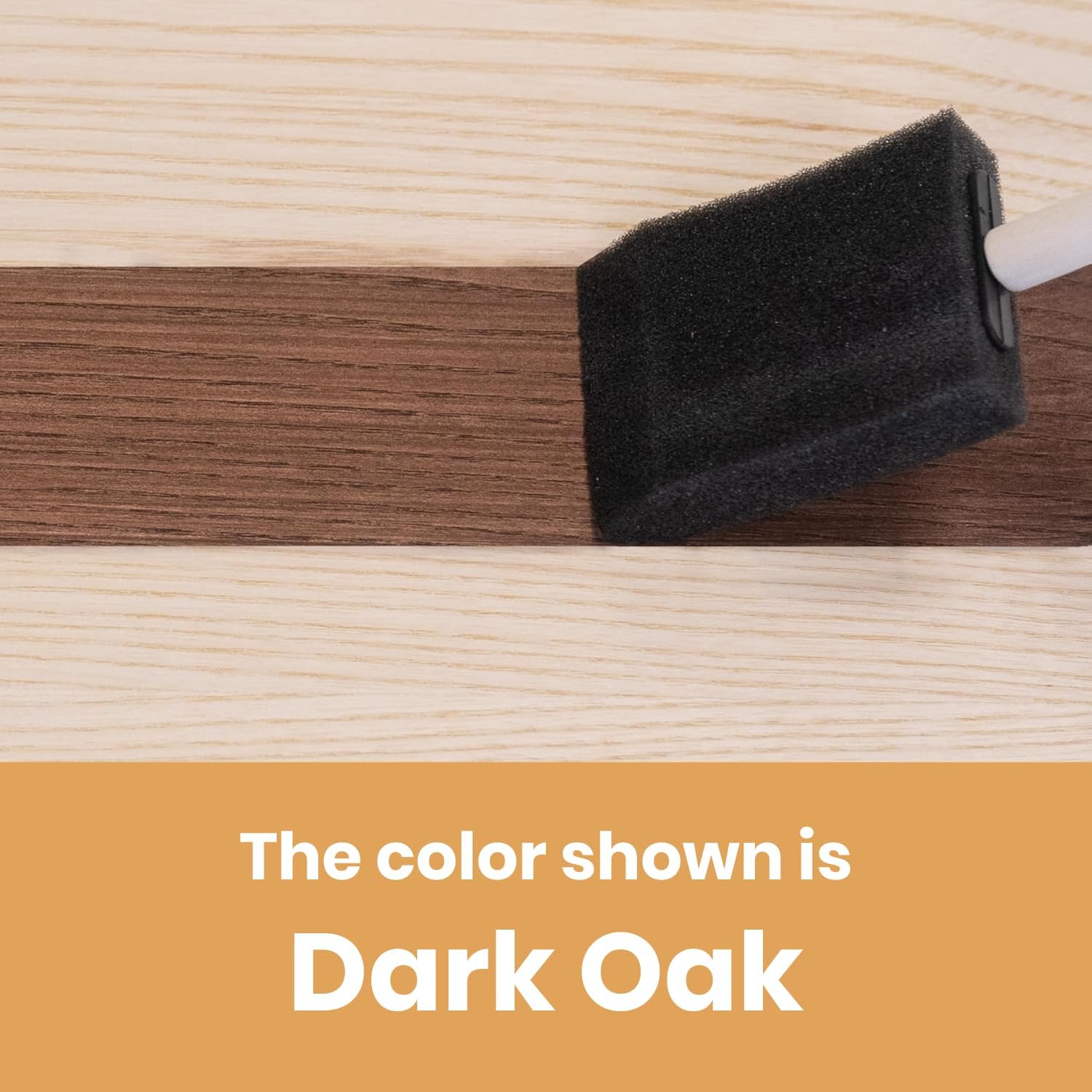 Furniture Clinic Wood Stain | Dark Oak | Water Based | Fast Drying, Low Odor