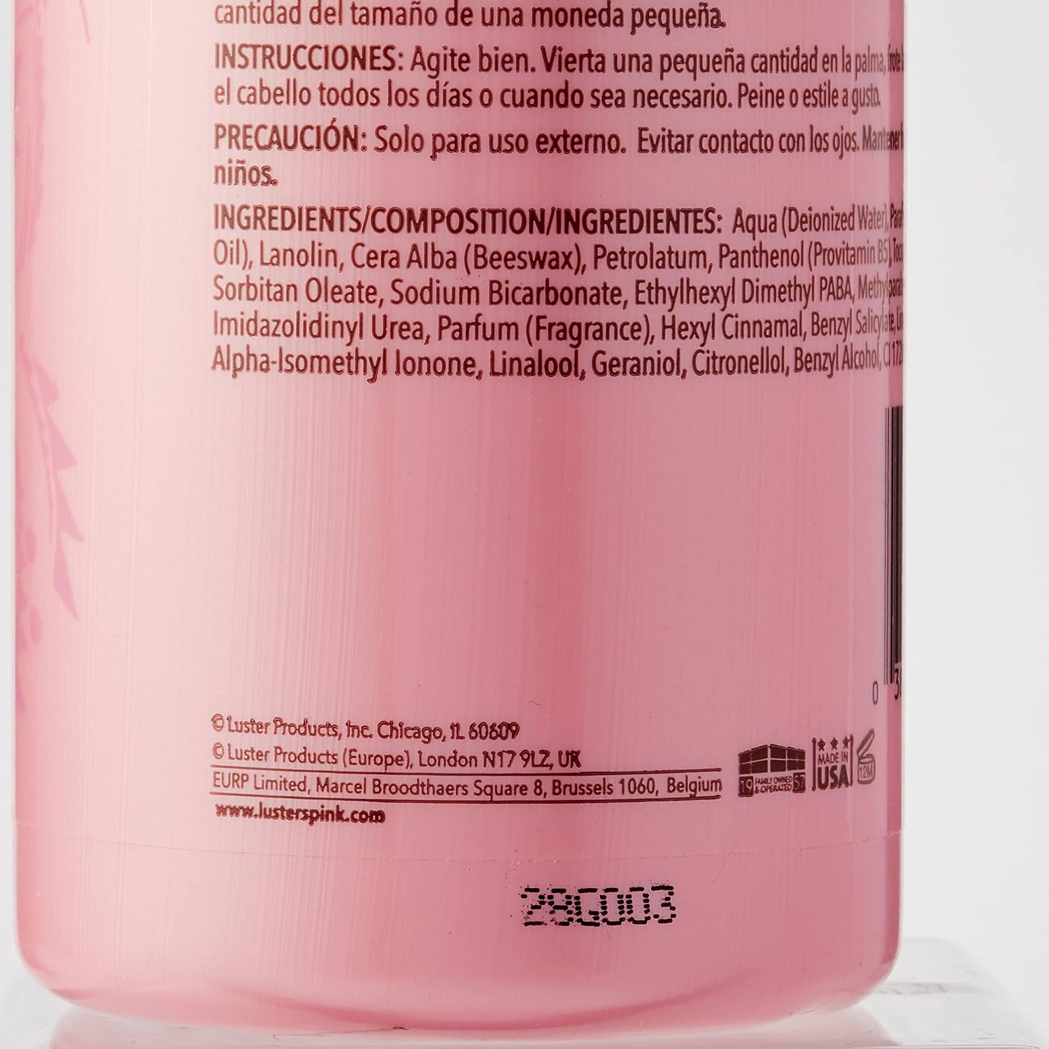 Luster's Pink Oil Moisturizer Hair Lotion Original 8 fl oz