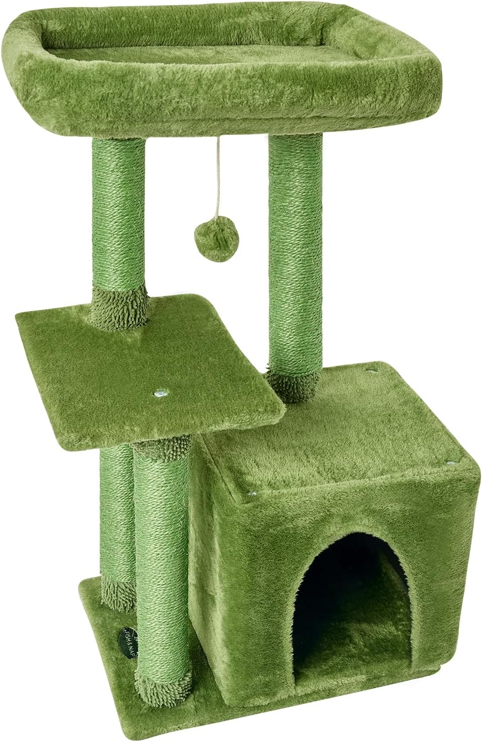 Cute Cat Tree Kitten Cat Tower Condo Cat Furniture Sisal Scratching Posts G