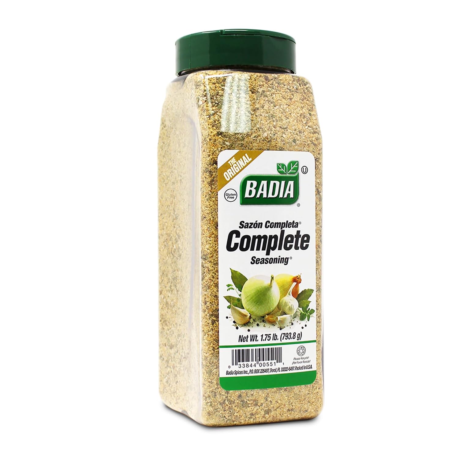 Badia Complete Seasoning, 28oz - All-Purpose Spice Blend of Garlic, Onion, Salt, Pepper, Herbs & Spices - Savory Signature Blend