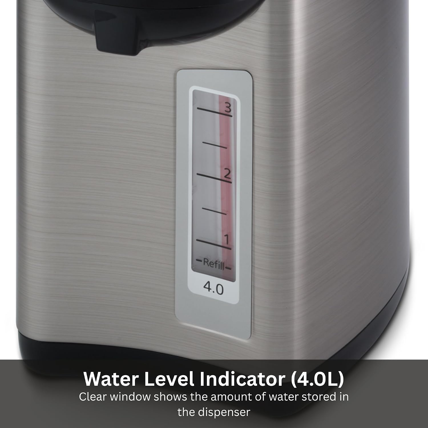 Tiger PDU-A40U Electric Water Boiler and Warmer (135 oz, Black) | Four heat settings, two sleep timers, auto lock, removable lid and cord