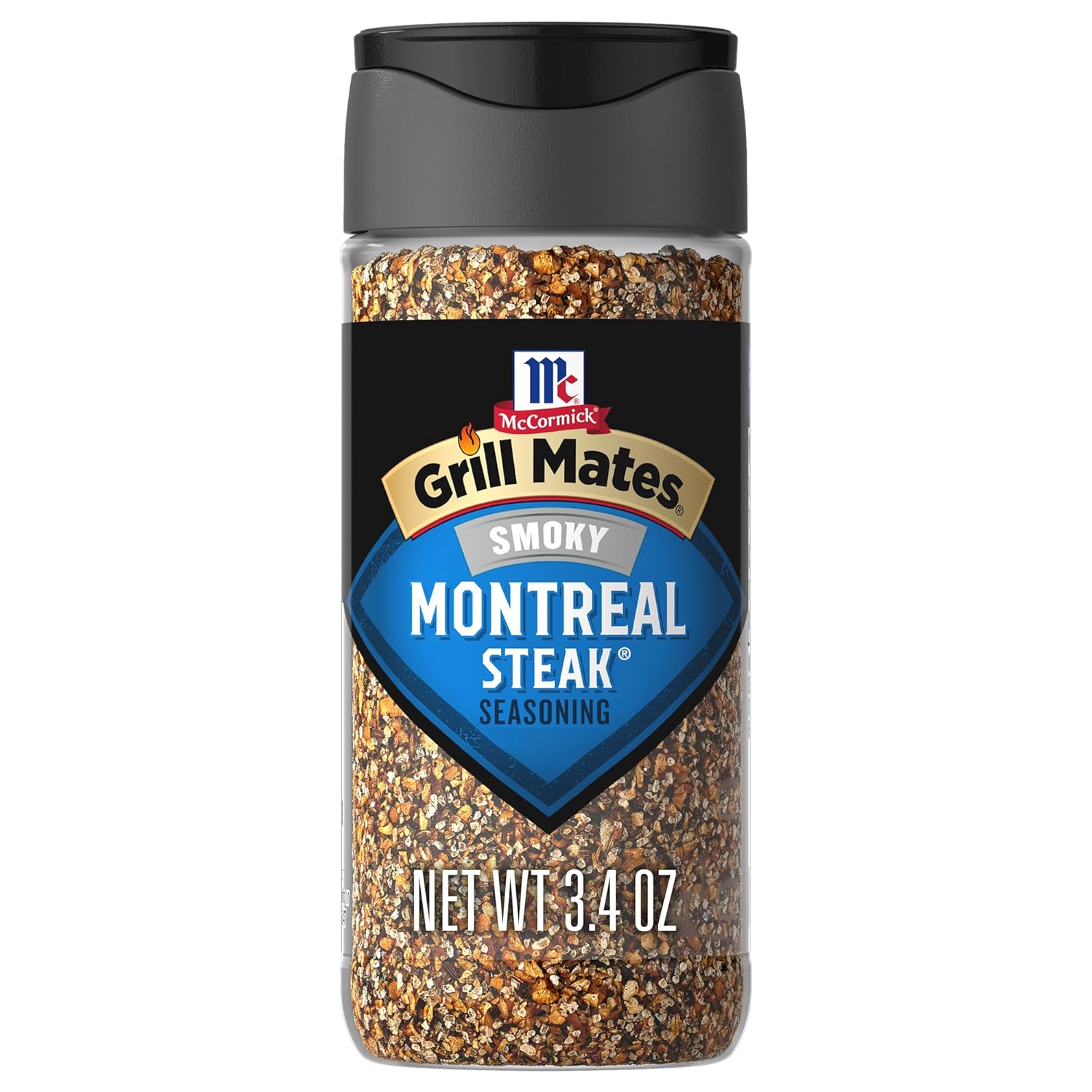 McCormick Grill Mates Smoky Montreal Steak Seasoning, 3.4 oz (Pack of 6)
