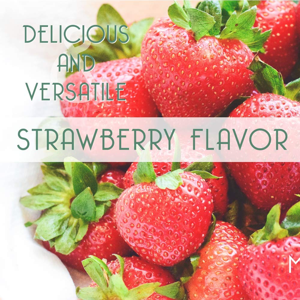 Joe’s Syrup Organic Flavored Syrup, Organic Strawberry, 750 ml | Vegan, gluten-free, Non-GMO, no HFCS; for cocktails & desserts