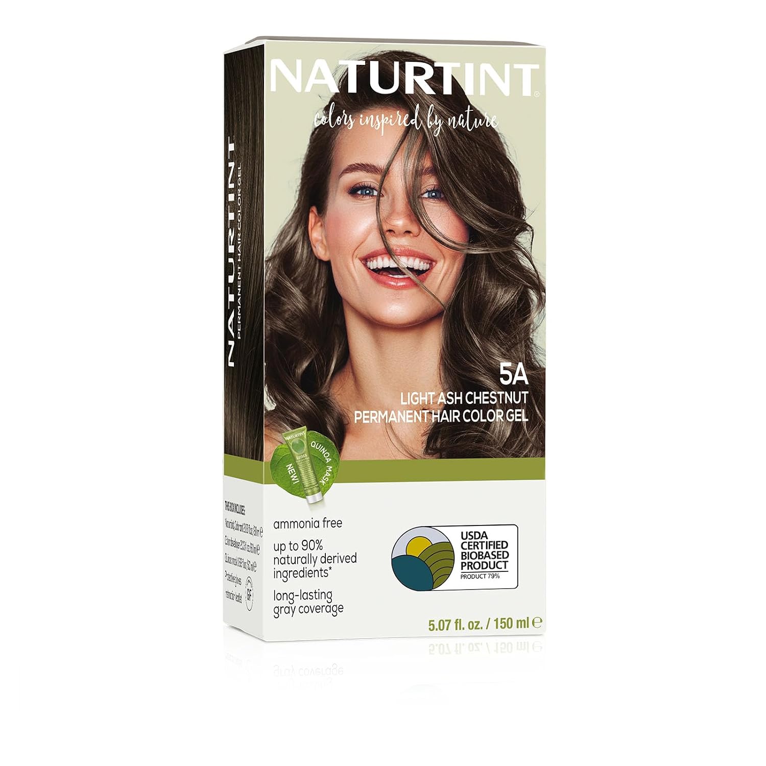 Naturtint 9N Honey Blonde Permanent Hair Color (Pack of 1), Ammonia Free, Vegan, Cruelty Free, up to 100% Gray Coverage, Long Lasting Results (Packaging may vary)