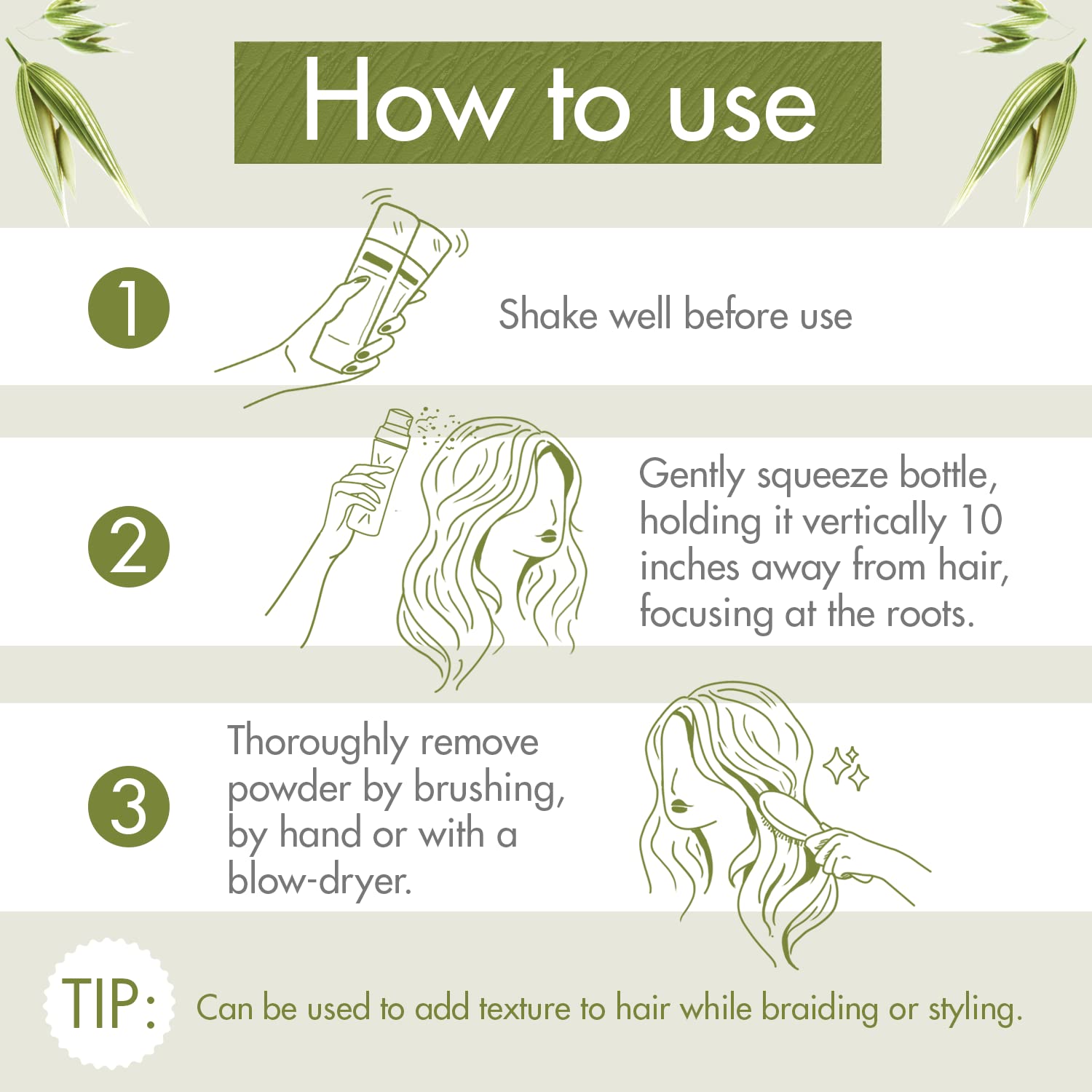 Klorane Dry Shampoo with Oat Milk - Non-Aerosol
