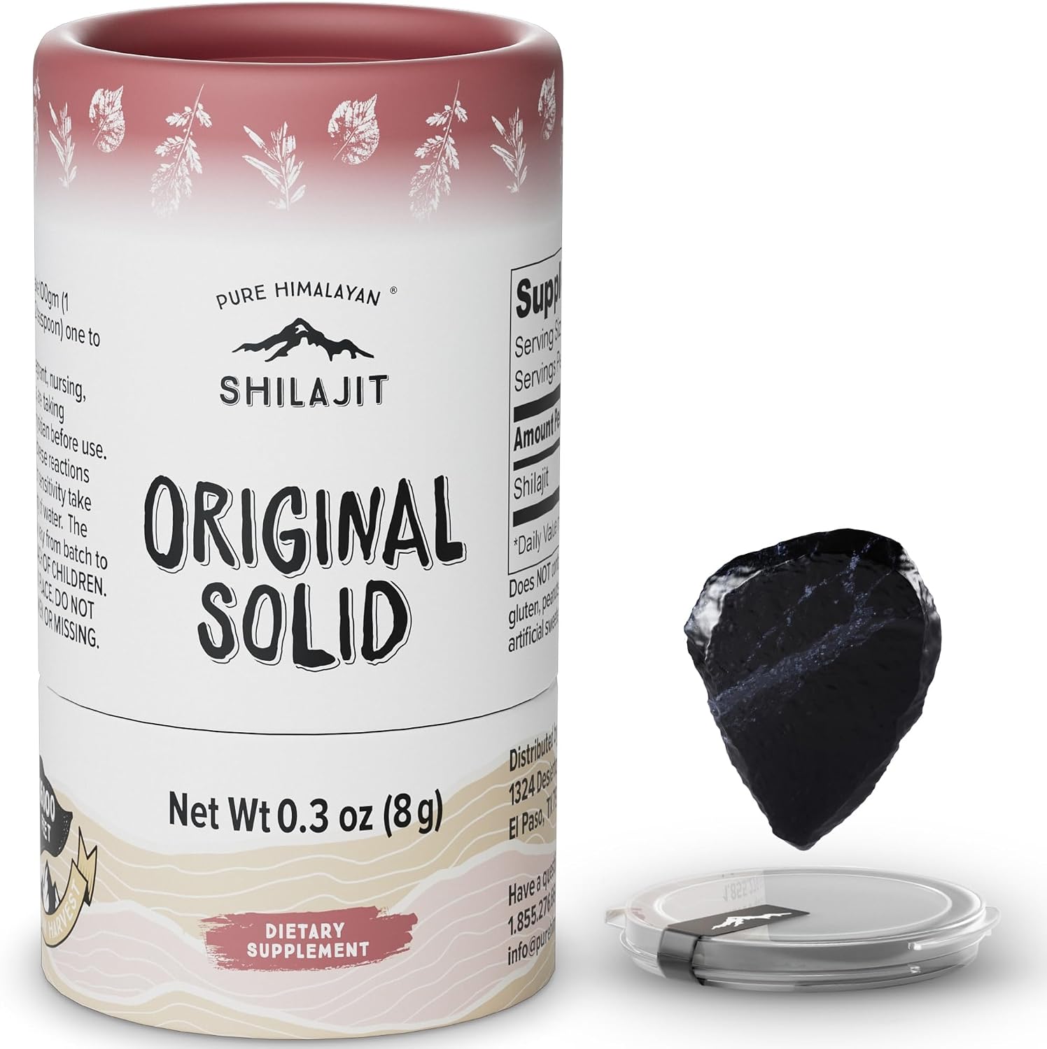 Pure Himalayan Shilajit | 100% Pure Natural Shilajit Grade A Max Potency 85+ Trace Minerals & Fulvic Acid | 3rd Party US Lab Tested | Altai Tablets