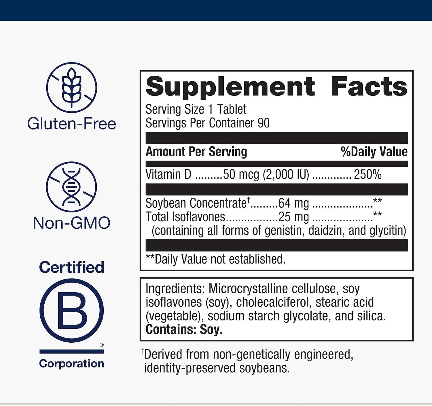 Metagenics D3 2000 IU Complex Vitamin D3 Supplement - Supports Bone Health