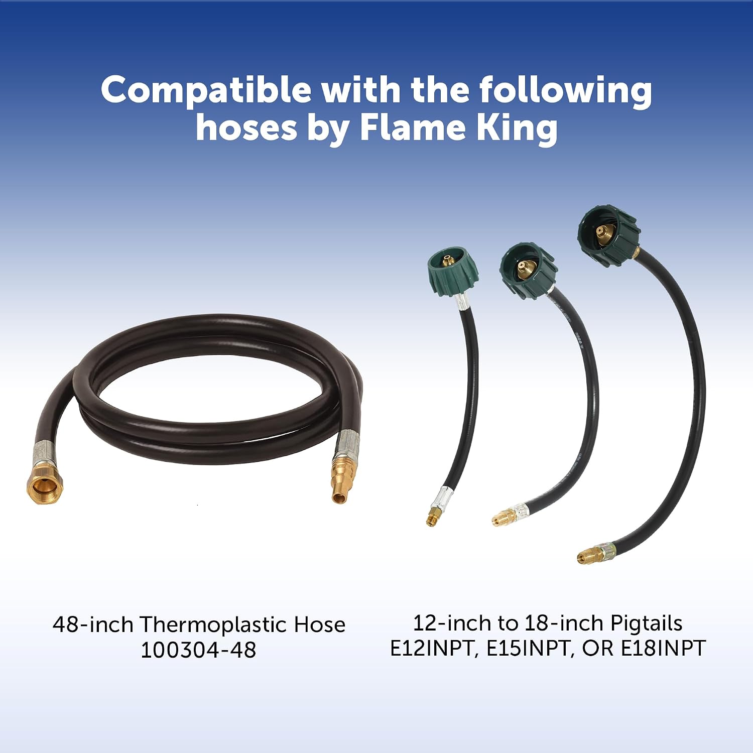 Flame King (ACR-2) Without Pigtails 2-Stage Auto Changeover LP Propane Gas Regulator For RVs, Vans, Trailers