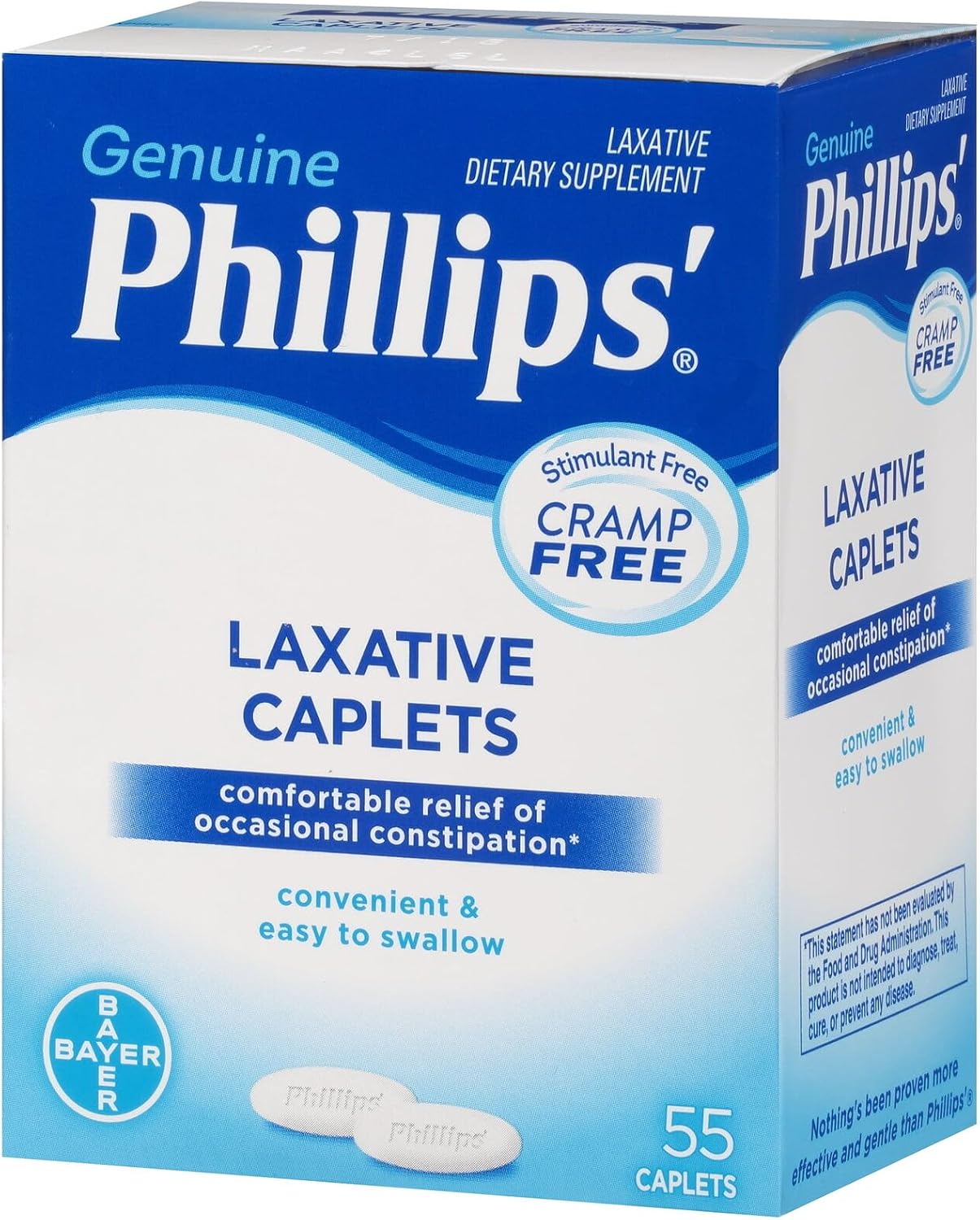Phillips' Laxative Caplets, 24 Caplets (Pack of 4)