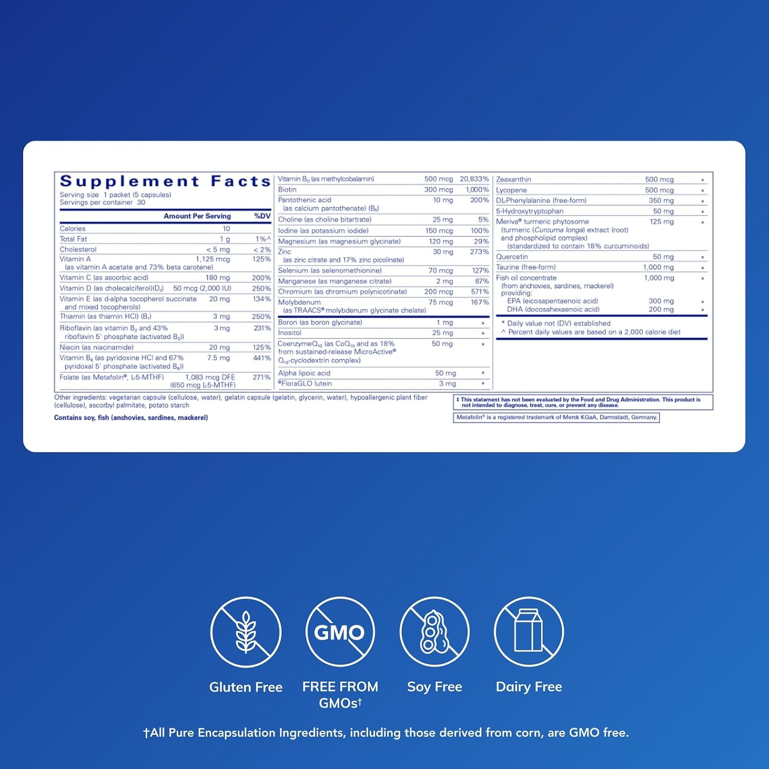 Pure Encapsulations - NeuroMood Pure Pack - Comprehensive Dietary Supplement for Healthy Neurotransmitter Function* - 30 Packets | Comprehensive