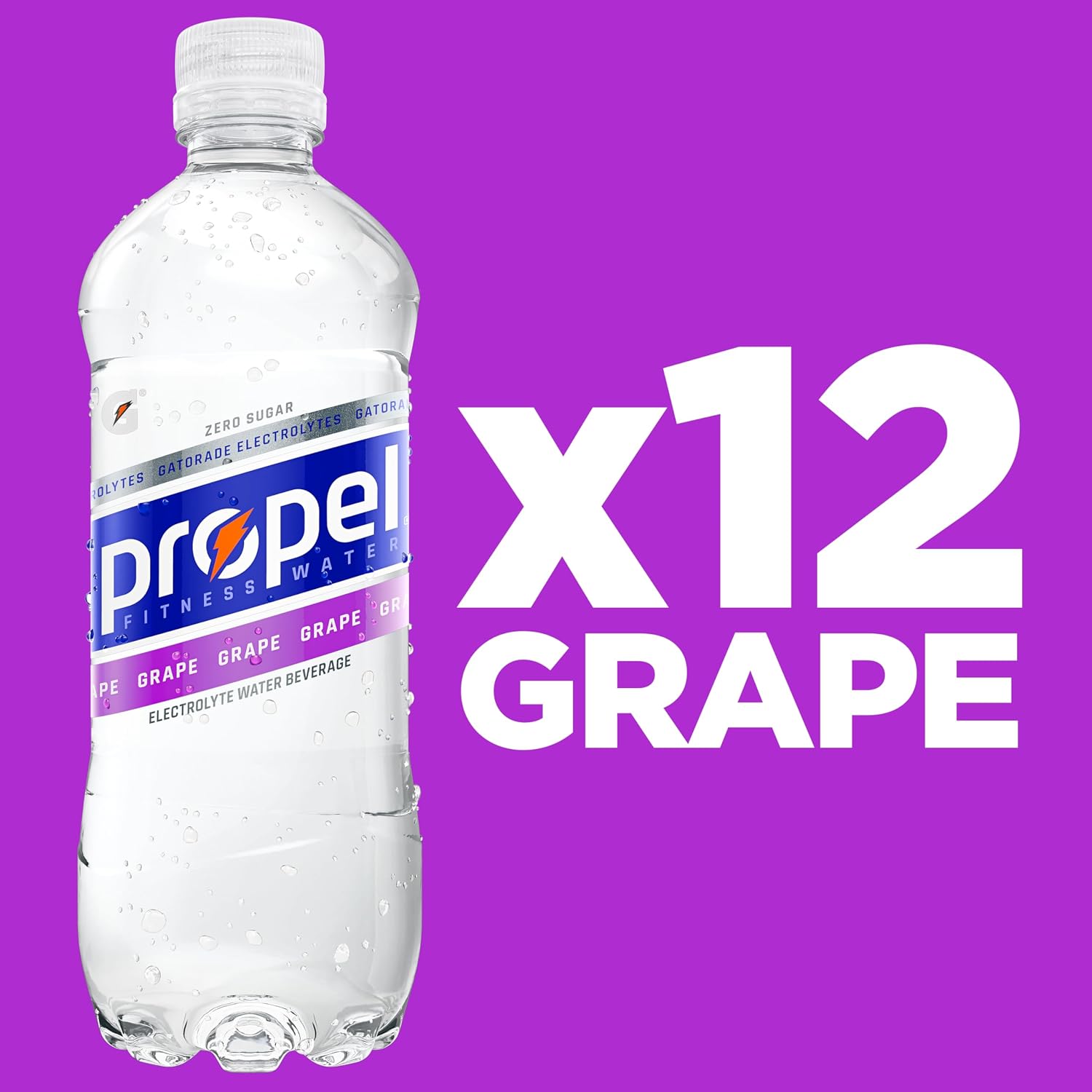 Propel, Kiwi Strawberry, Zero Calorie Sports Drinking Water with Electrolytes and Vitamins C&E, 16.9 Fl Oz (12 Count)