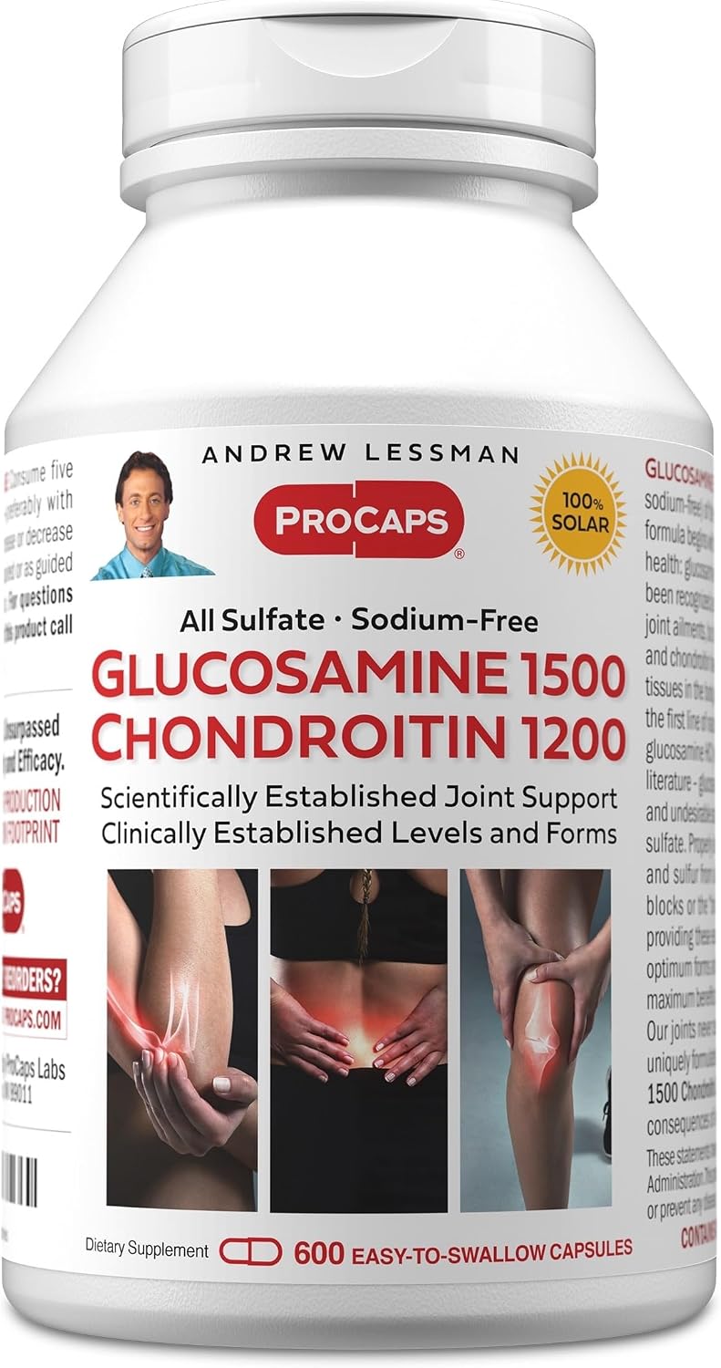 ANDREW LESSMAN Glucosamine 1500 Chondroitin 1200-75 Capsules