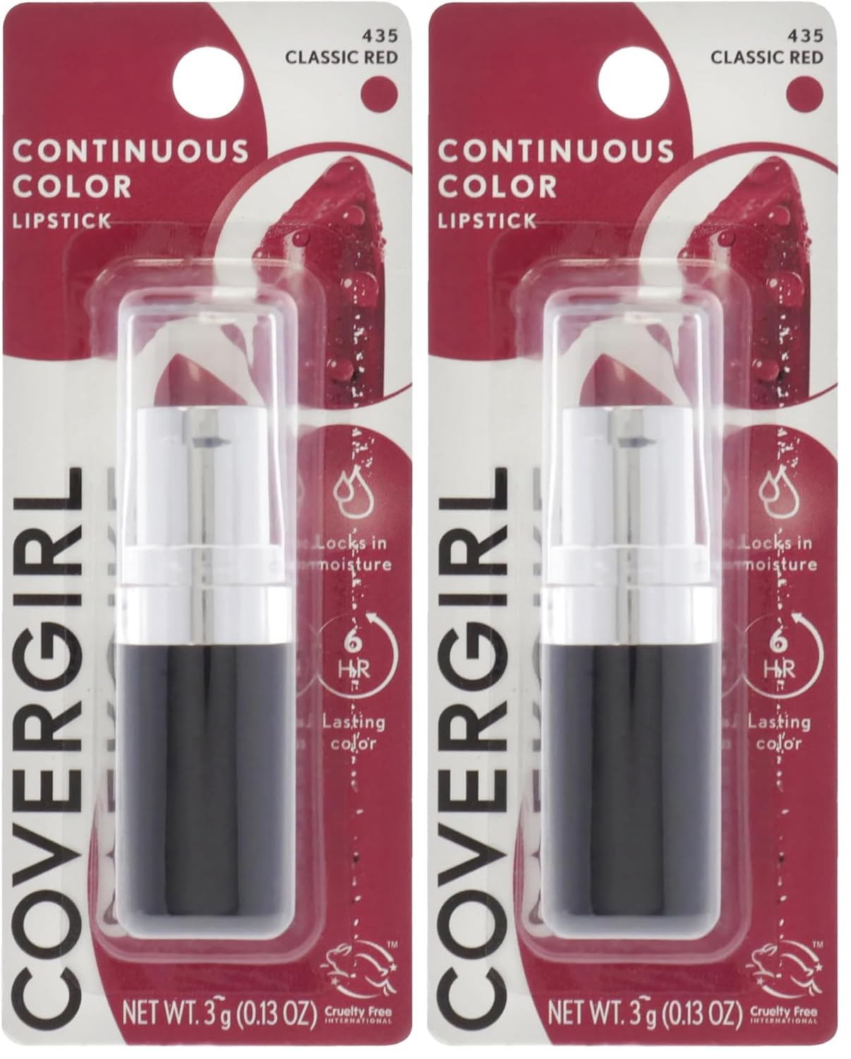 COVERGIRL Continuous Color Lipstick It's Your Mauve 030, 0.13 oz (packaging may vary)