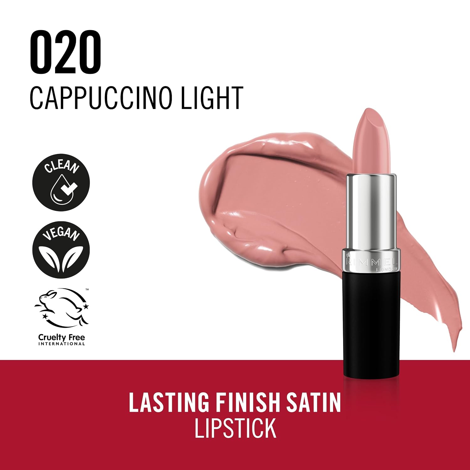 Rimmel London Lasting Finish by Kate Lipstick, 001