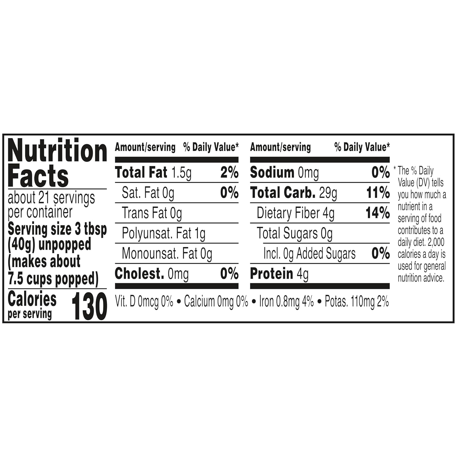 Orville Redenbacher's Gourmet Popcorn Kernels, Original Yellow, 30 oz.