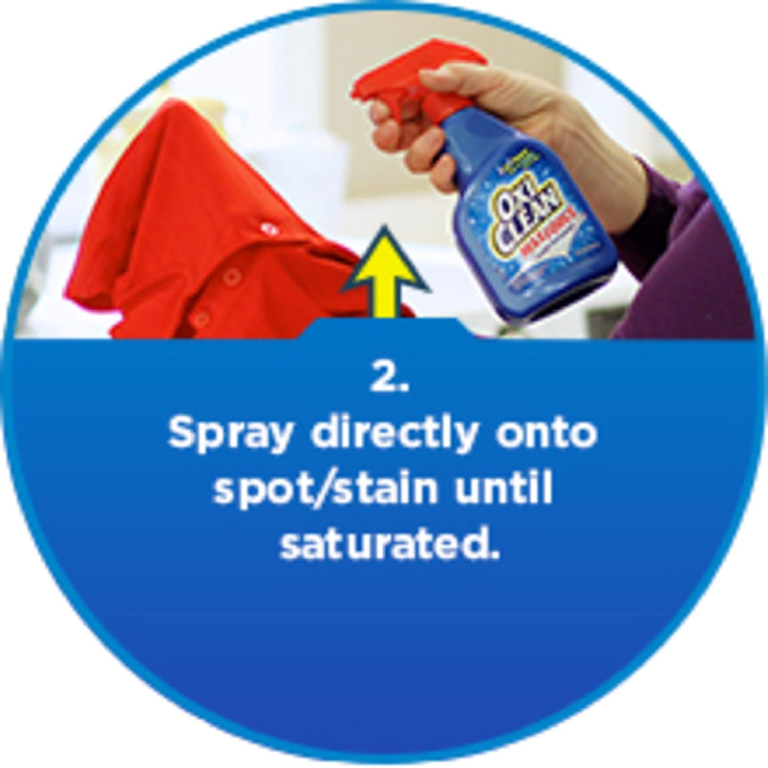 OxiClean MaxForce Laundry Stain Remover, 16 Fl. oz. Twin Pack