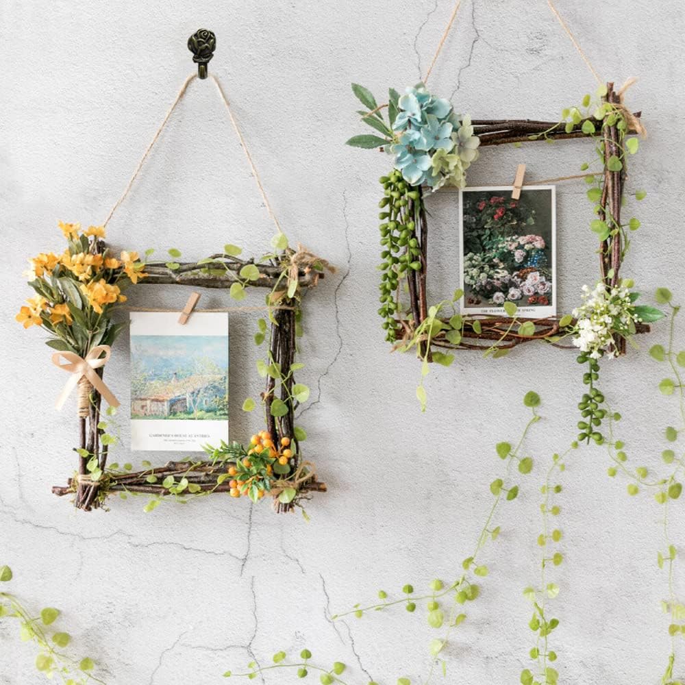 Rose Push Pin Picture Hanger, Piece-18 Picture Hanging Nails on Wooden or Fabric Wall, Perfect for Decorative Photo Wall