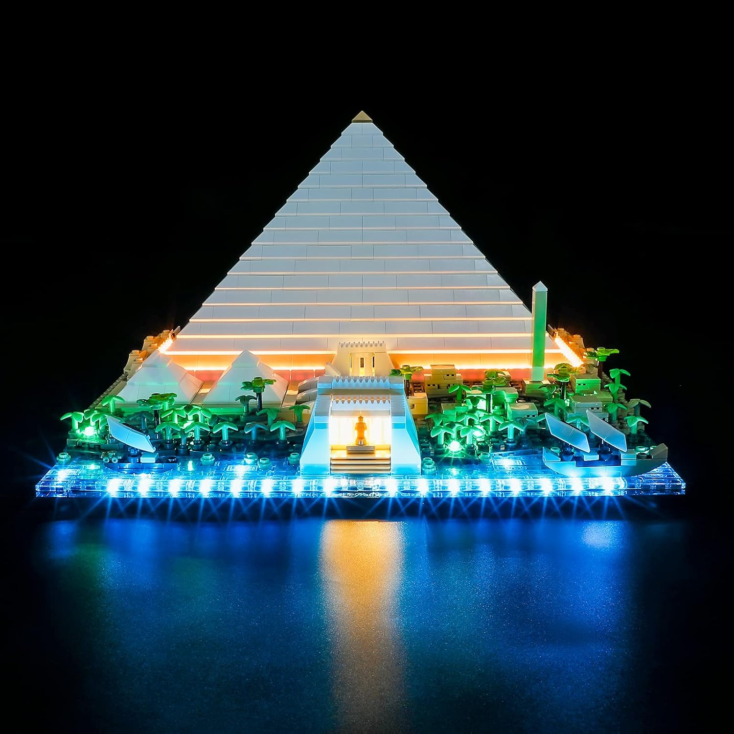 BRIKSMAX Led Lighting Kit for Architecture New York City - Compatible with Lego 21028 Building Blocks Model- Not Include The Lego Set