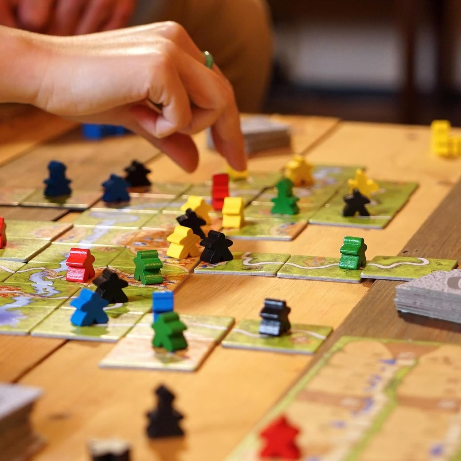 Carcassonne Board Game - Classic Tile Placement Strategy, Medieval Adventure for Adults & Families, Adult Board Games, Family Fun, Kids 8-12