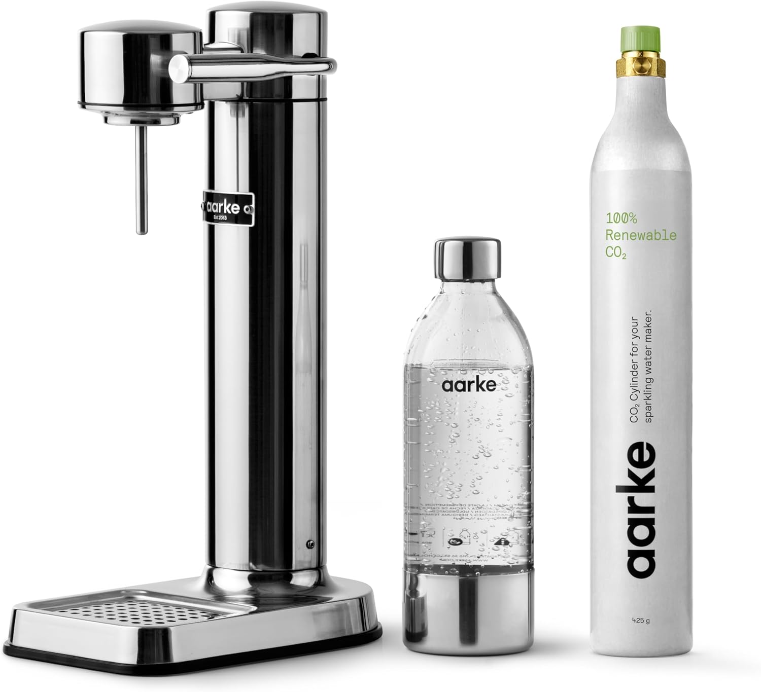 Aarke Carbonator 3 - Premium Sparkling Water Maker, Matte Black