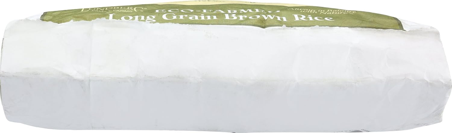 Lundberg Basmati Rice, Long Grain White Rice - Non-Sticky, Fluffy, Nutty, Aromatic Rice, Vegan Food, Healthy Meals, Gluten-Free, Grown in California, 64 Oz