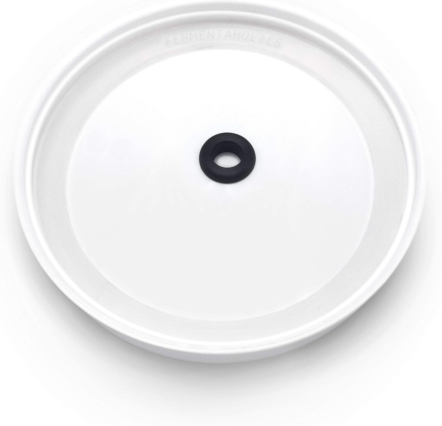 Airtight One Gallon Standard Fermentation Lid Gasket with Airlock - Turns Gallon Jar Into A Fermenter - Hard Kombucha, Beer, Wine, Cider, (S-Airlock)