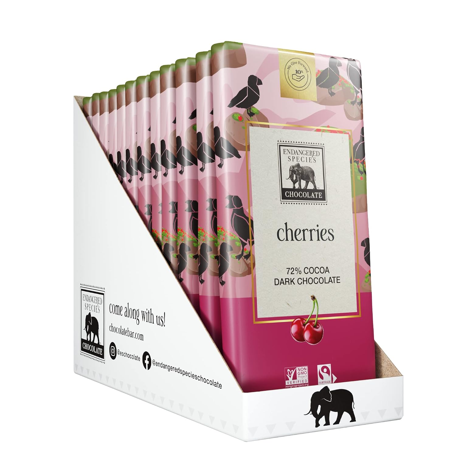 Dark Chocolate with Caramel & Sea Salt (60% cocoa) | Rich 60% dark chocolate with caramel and sea salt for a perfect balance of sweet, salty, and bold cocoa.