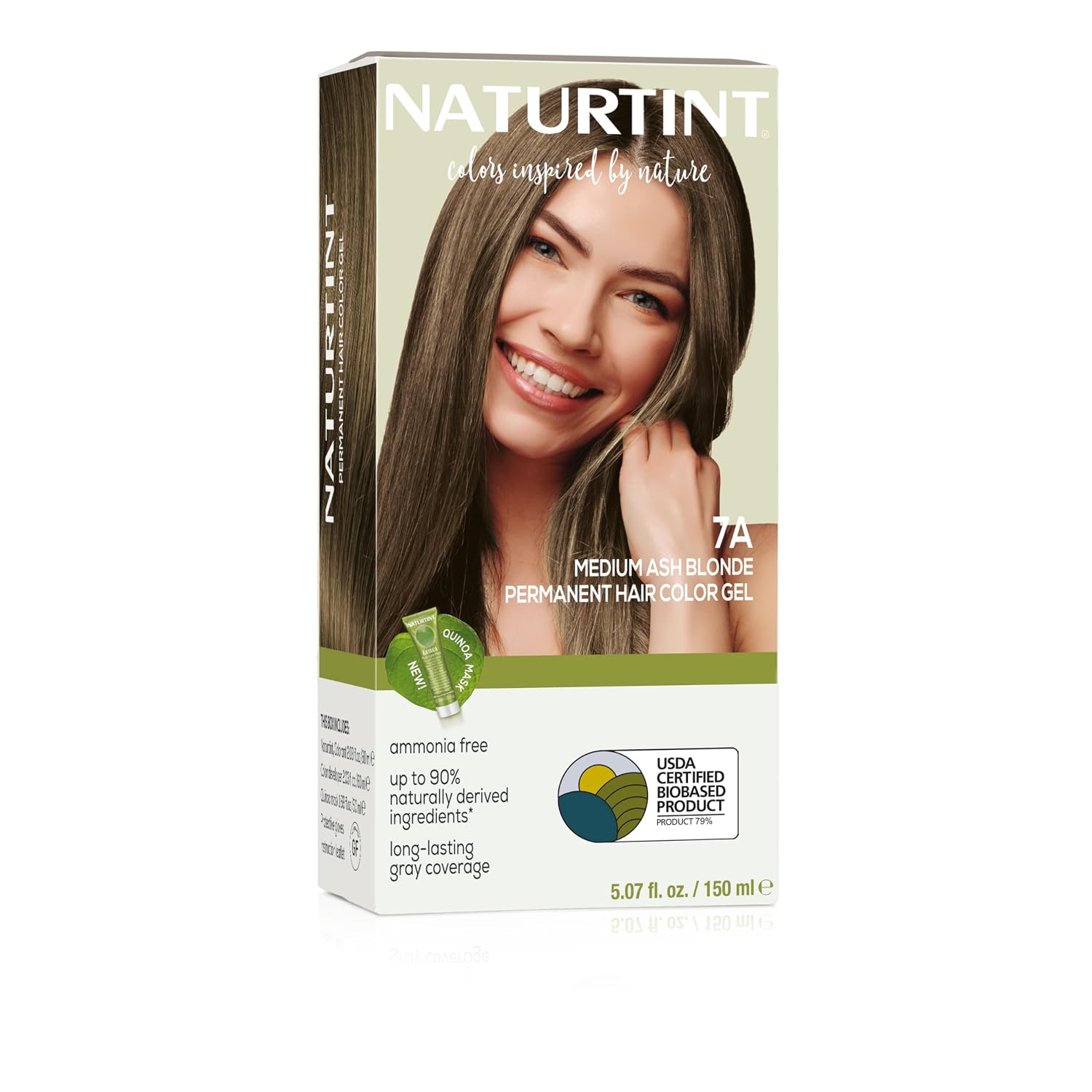 Naturtint 9N Honey Blonde Permanent Hair Color (Pack of 1), Ammonia Free, Vegan, Cruelty Free, up to 100% Gray Coverage, Long Lasting Results (Packaging may vary)