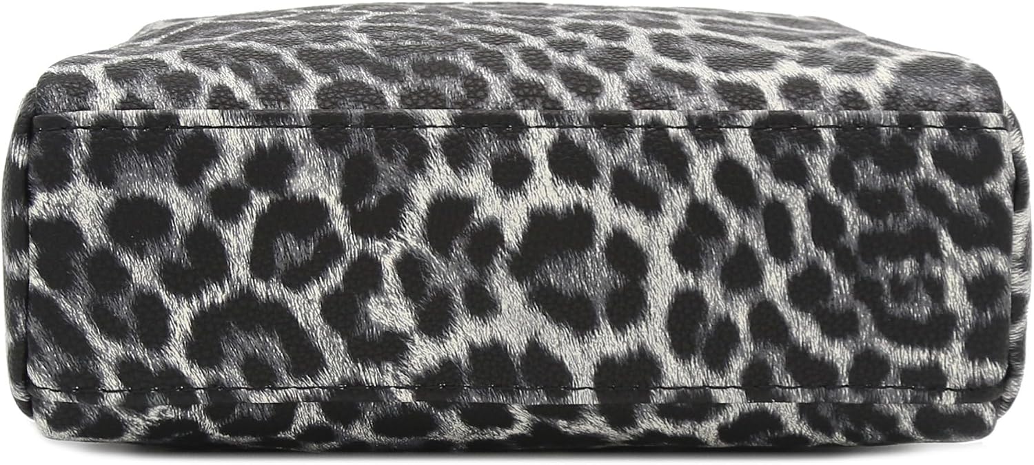 Triple Zip Small Crossbody Bag