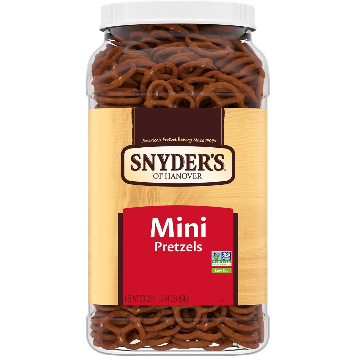 Snyder's of Hanover Mini Pretzels, 100 Calorie Individual Packs, 36 Ct