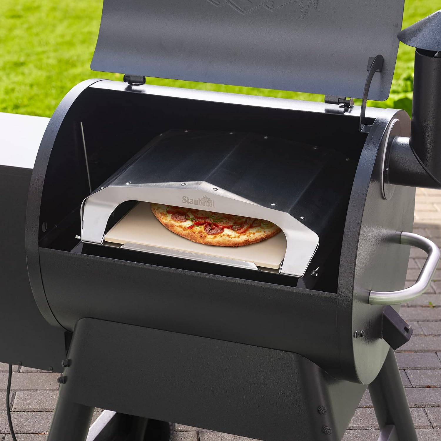 Stanbroil Pellet Grill Pizza Oven Attachment for Traeger, Pit Boss & More