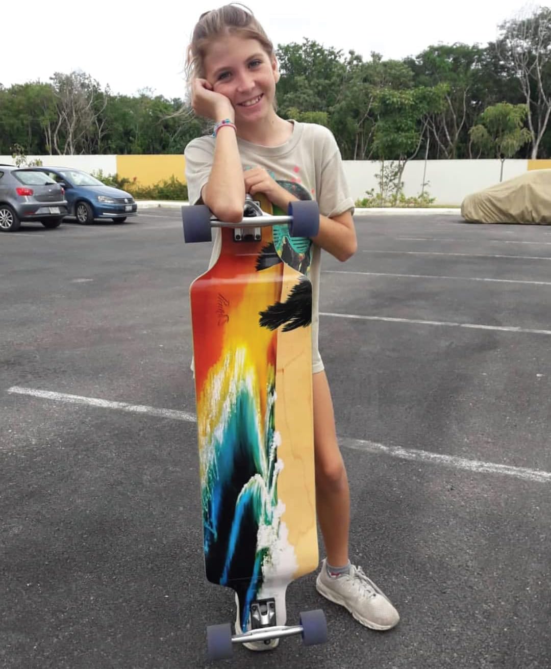 Professional Speed Drop Down Complete Longboard Skateboard