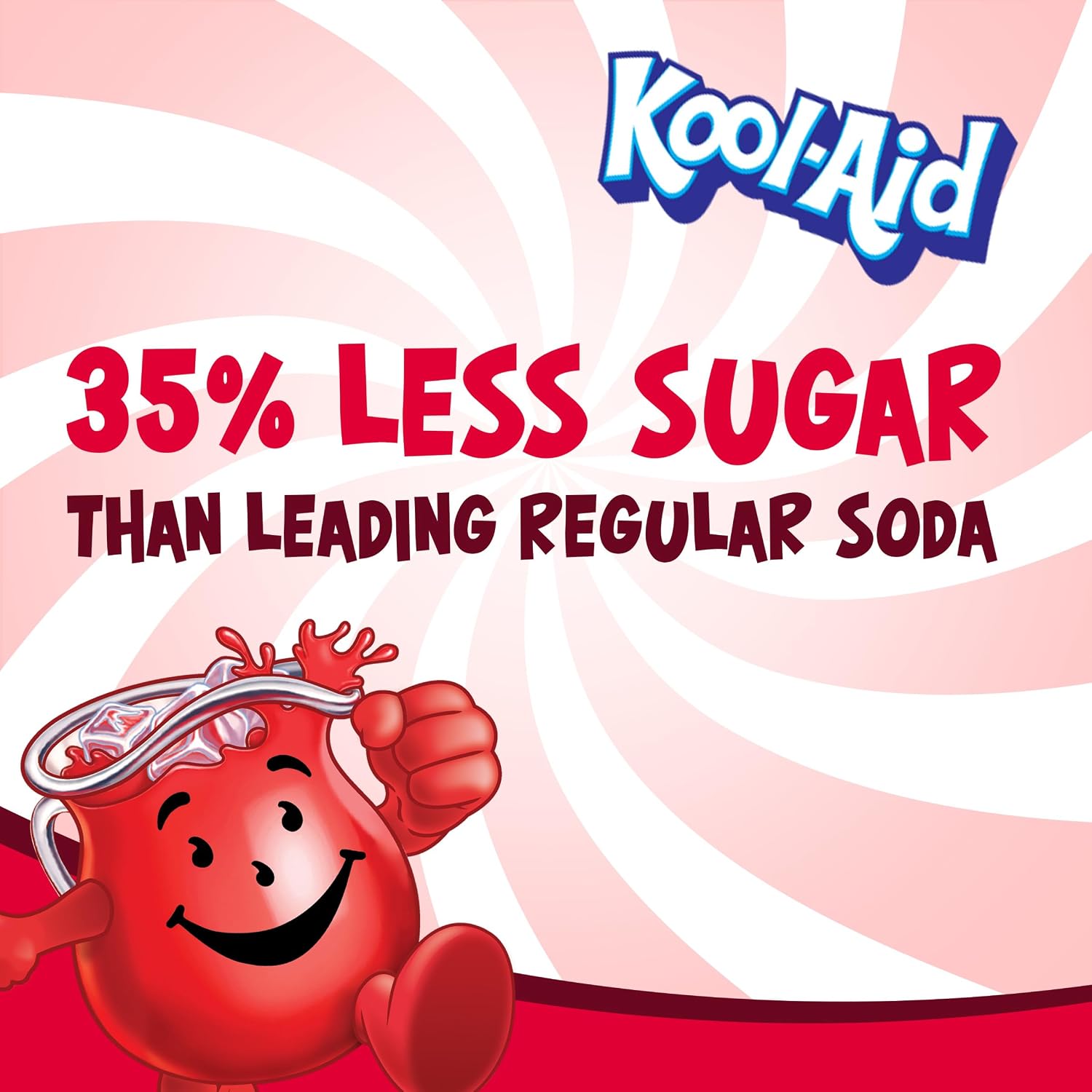 Kool-Aid Drink Mix, Tropical Punch, 19 oz | for Flavorful Hydration and Shareable Refreshment Good Source of Vitamin C, Caffeine Free Gluten Free