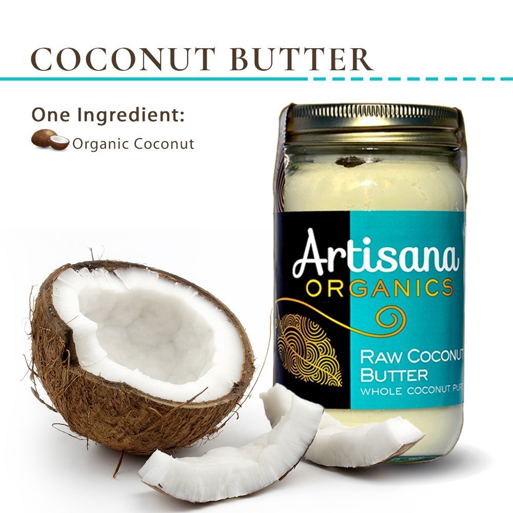 Artisana Organics Raw Coconut Butter, 14 oz | USDA Organic, Non-GMO, Gluten-Free & Keto, No Sugar Added, Paleo, Vegan, Creamy Spread to Boost Smoothies, Fruit Salads and Oatmeal.
