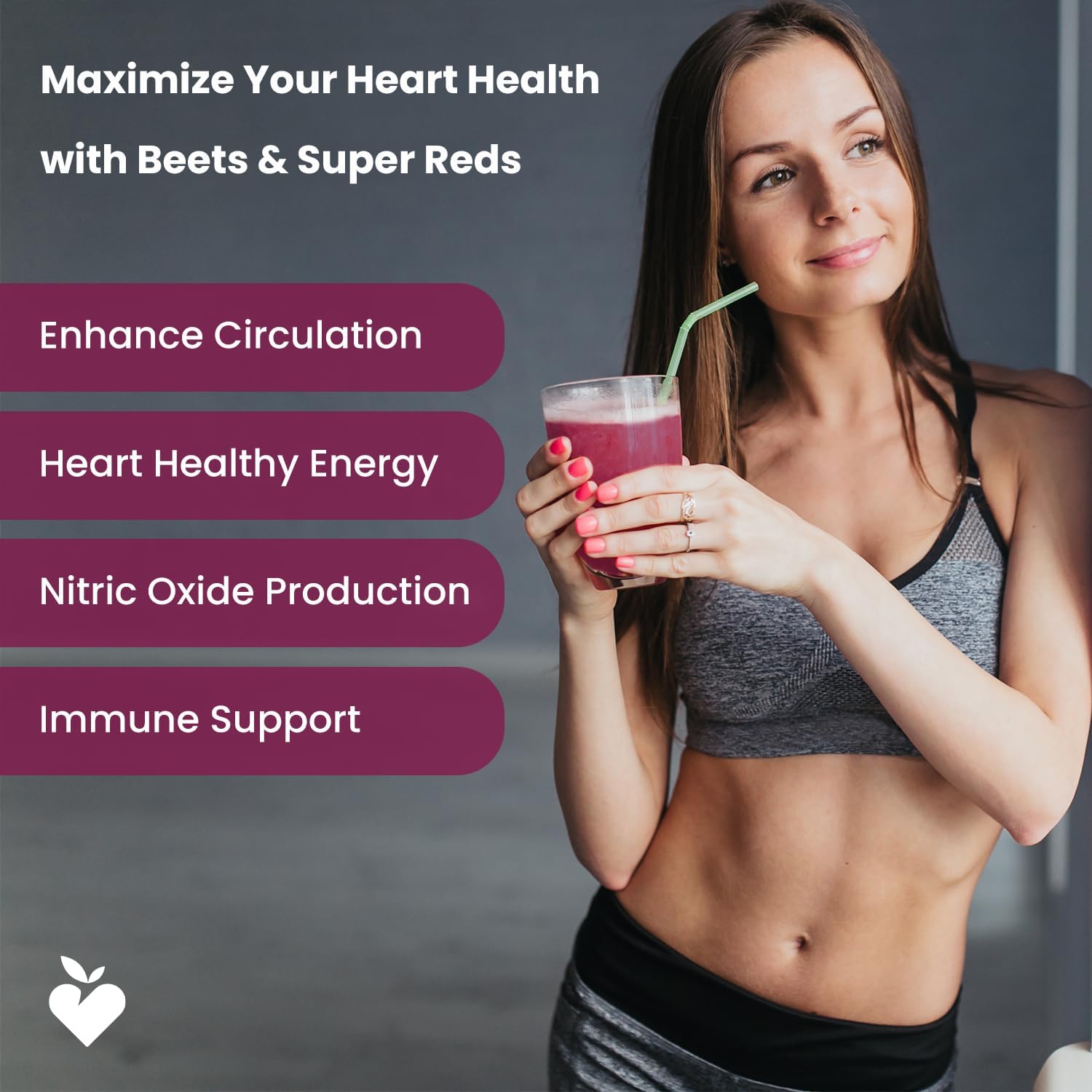NutraChamps Beet Root Powder Circulation Supplement, Superfood Powder Nitric Oxide with Beetroot Juice, Super Reds & Grape Seed Extract