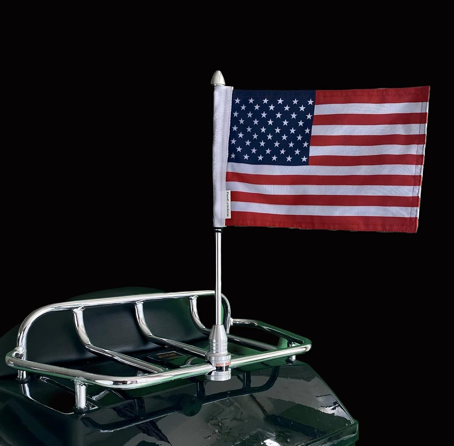 Motorcycle Flag 6 x 9 Or 10 x 15 Inch (6"X9", USA)