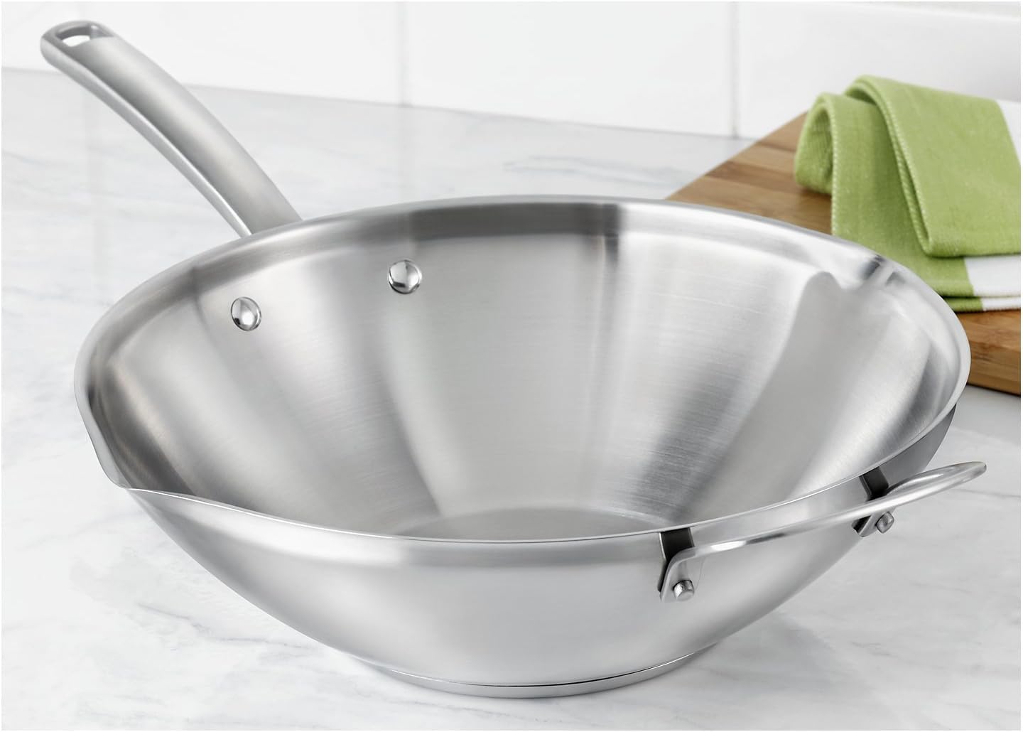 Calphalon Classic Stainless Steel Cookware, Fry Pan, 2-piece