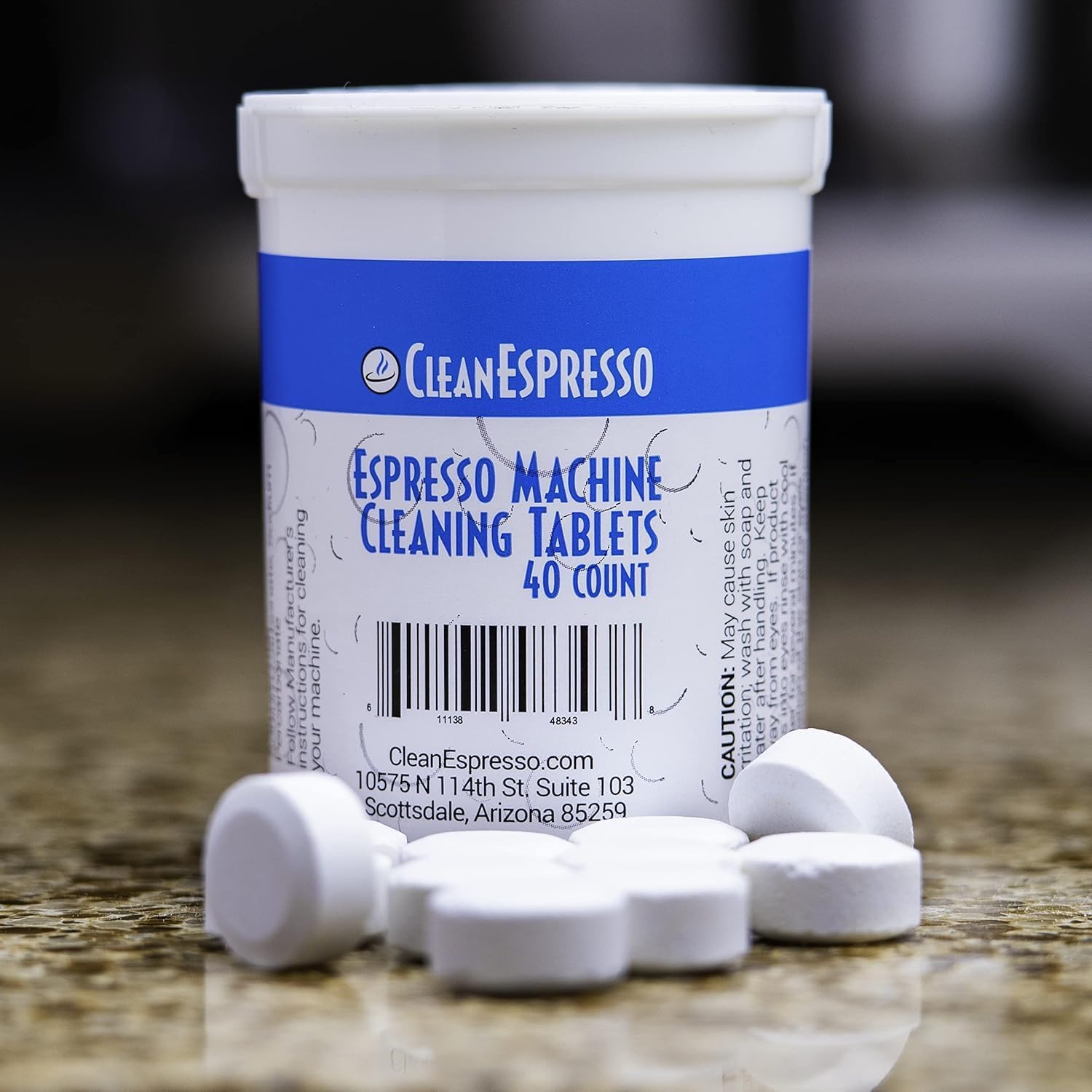 CleanEspresso - Designed For Breville Cleaning Kit - 40 Cleaning Tablets and 6 Water Filters for Breville Espresso Machines - 2g Espresso Machine