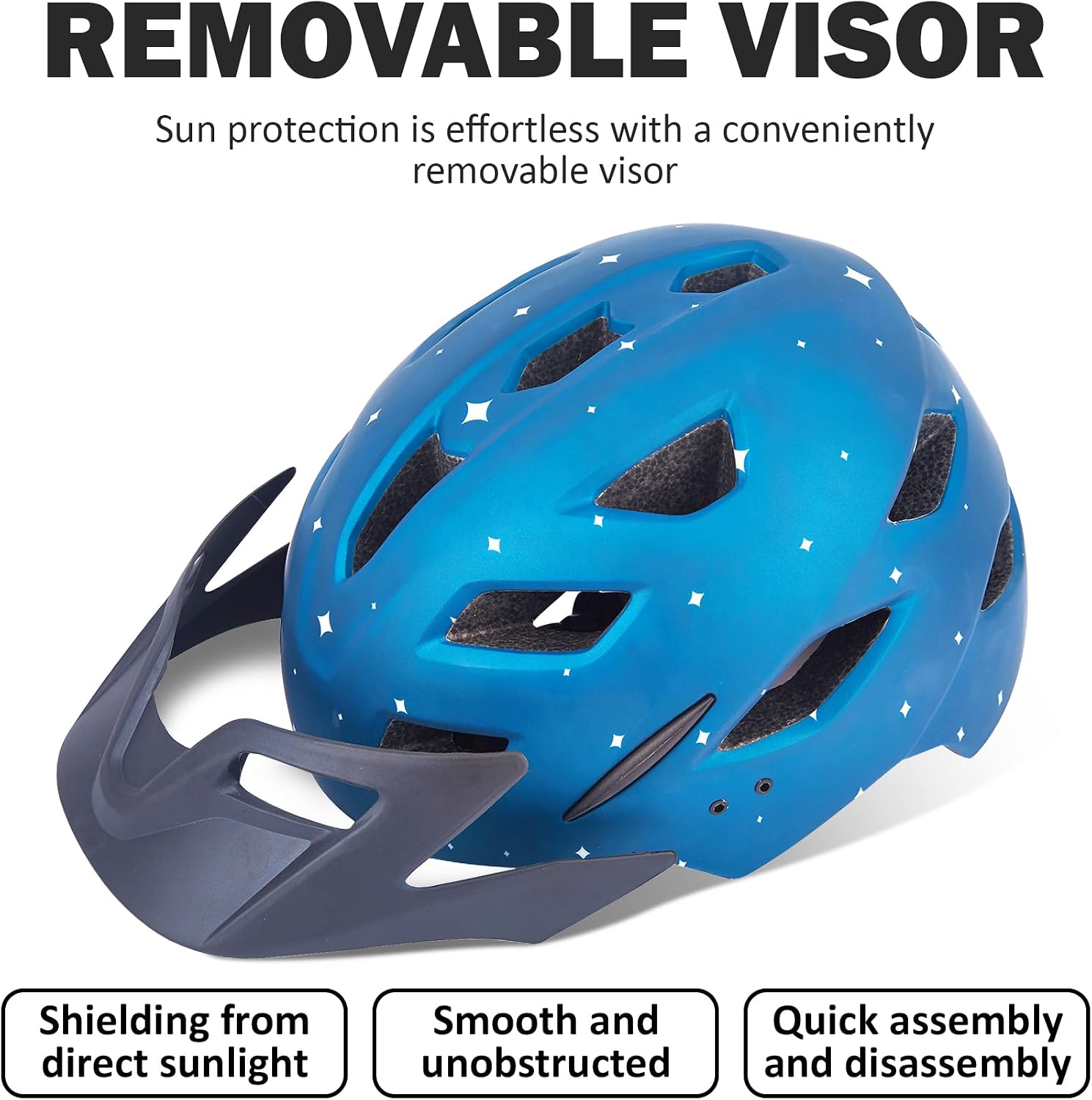 Kids Bike Helmet, Toddler Youth Helmet for Boys Girls, Ages 3-5, 5-8, 8-14