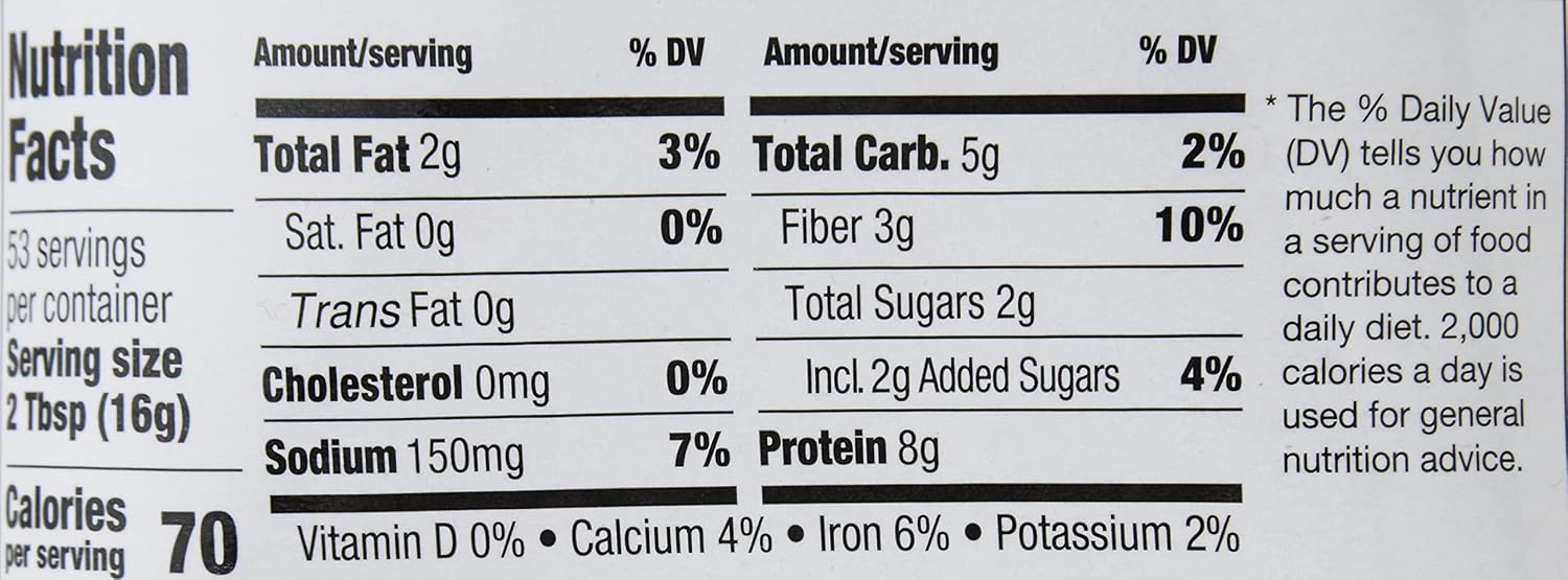 PBfit Cocoa Peanut Butter Powder 24 Oz, Peanut Spread with 6g Protein