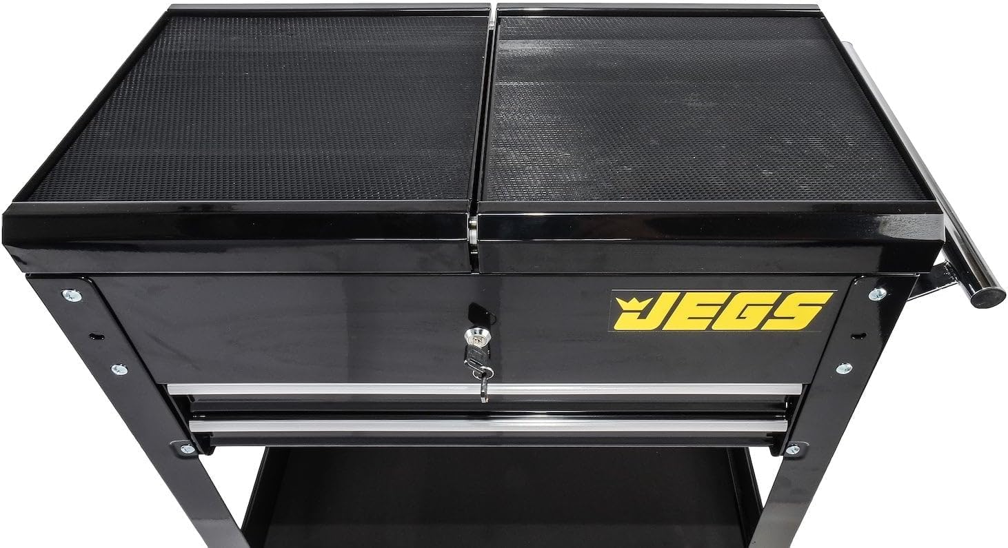 2-Drawer Heavy-Duty Tool Box Cart (220 lb. Capacity) | 2-Drawer Heavy-Duty Tool Box Cart (220 lb. Capacity) for supporting automotive installation