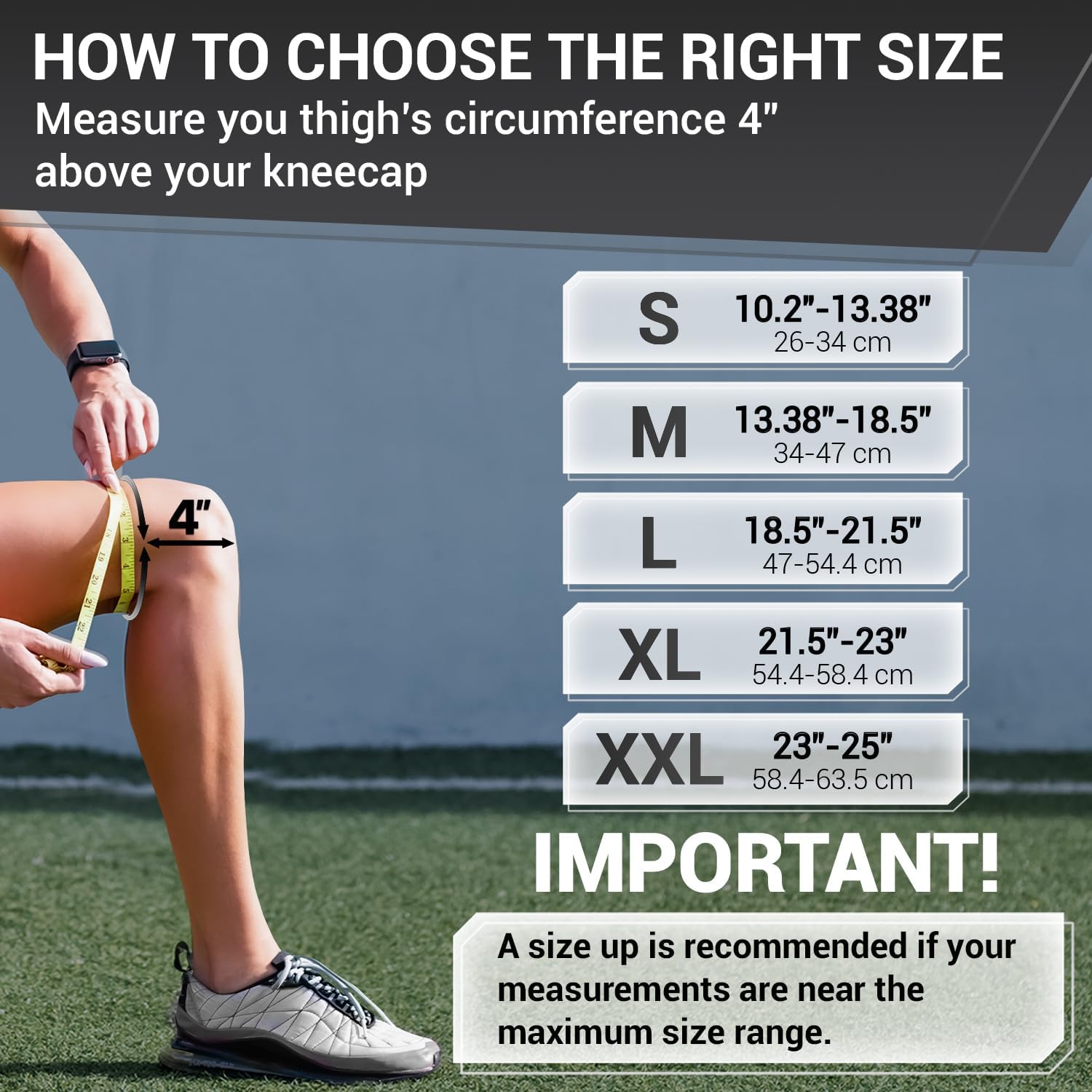 DR. BRACE ELITE Knee Brace with Side Stabilizers & Patella Gel Pads for Maximum Knee Pain Support and fast recovery for men and women-Please Check