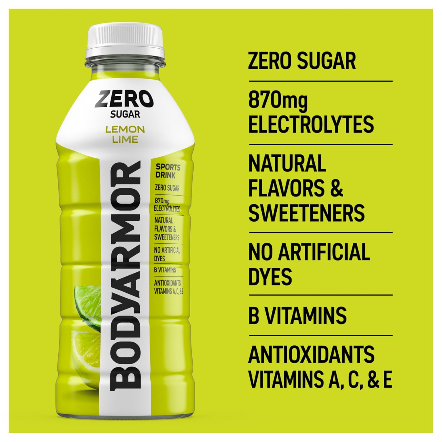 BODYARMOR LYTE Sports Drink, Peach Mango Electrolyte Drink, 12 Oz (8 Pk)