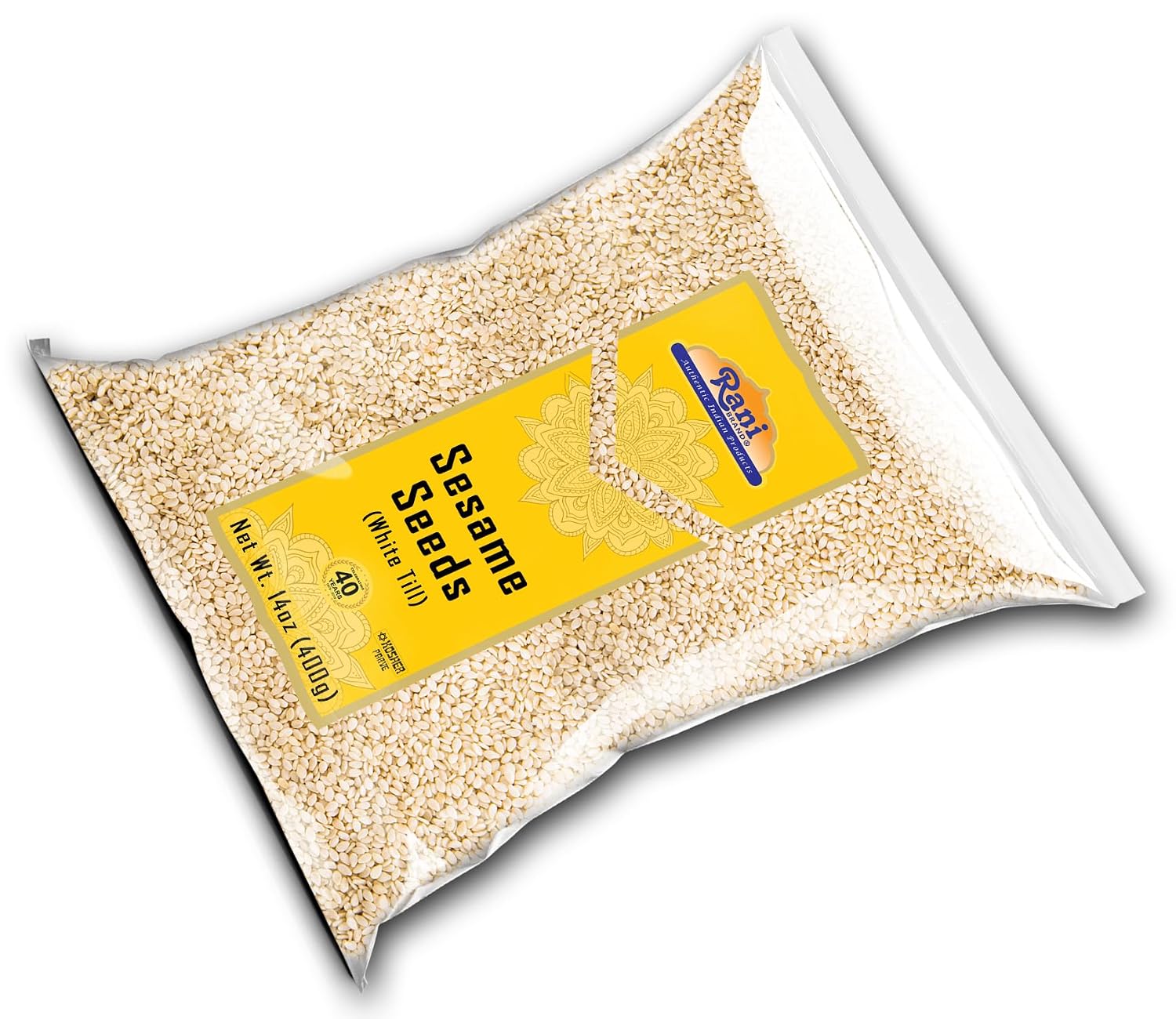 Rani Sesame Seeds Whole Brown, Raw (Till) 28oz (800gm) ~ All Natural | Gluten Friendly | NON-GMO | Vegan | Indian Origin