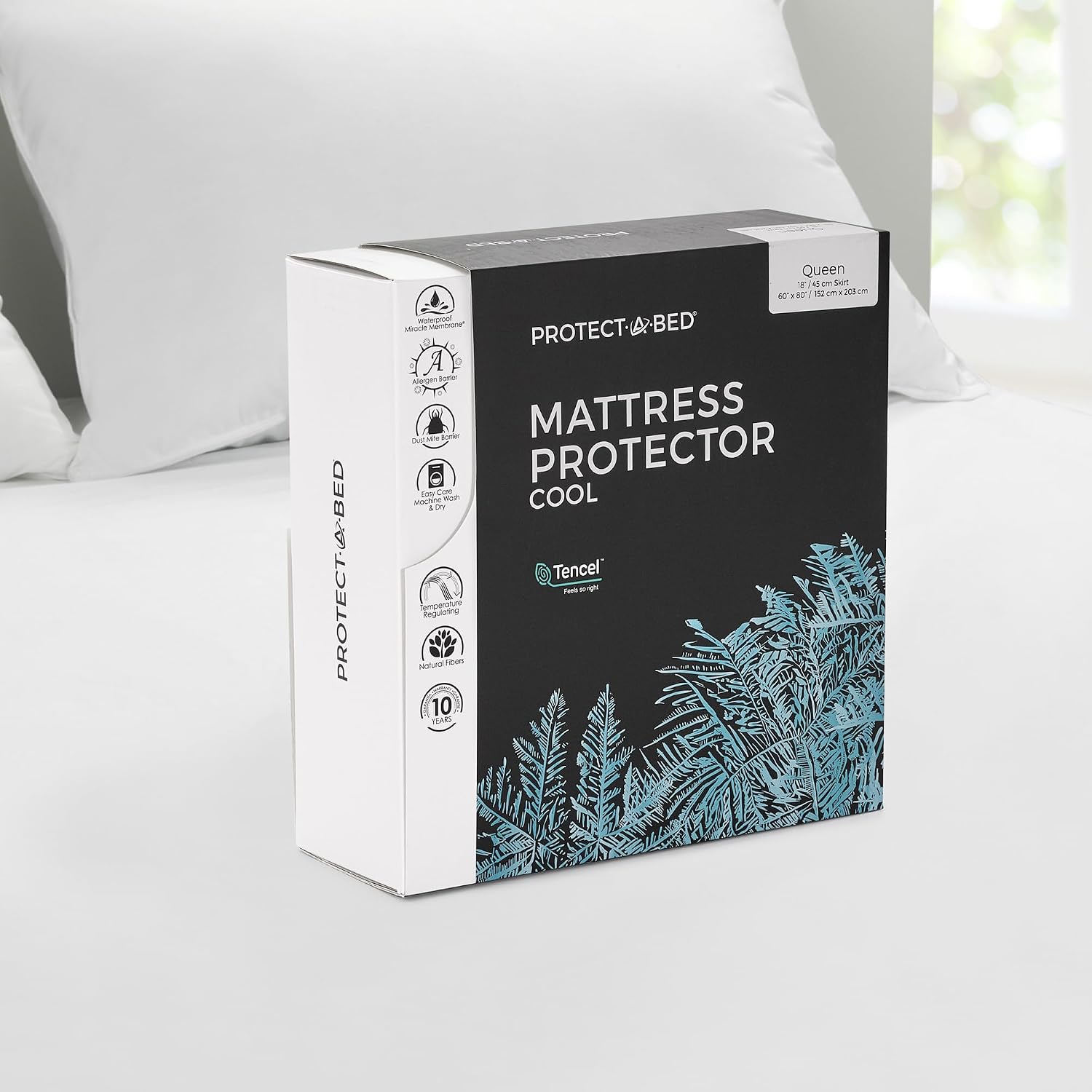 Protect-A-Bed Cool Waterproof Mattress Protector, King