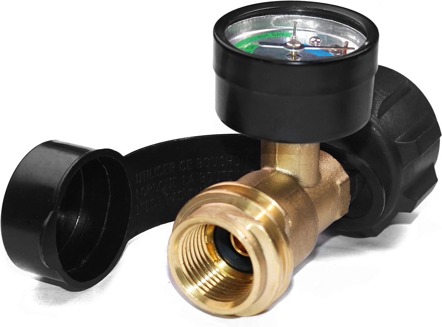 Propane Tank Gauge Level Indicator Leak Detector for 5-40 lb Tanks 2 Pack